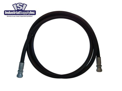 3/8&#034; x 36&#034; 2-wire hydraulic hose assembly w/female jic for sale