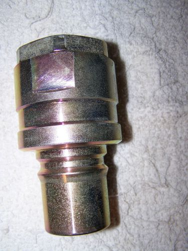 H12-63l parker hydraulic coupling brass new mh for sale