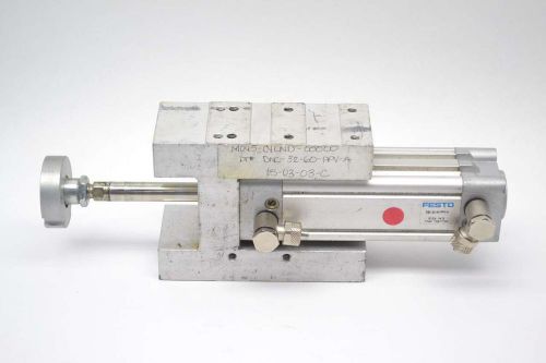 FESTO DNC-32-60-PPV-A 60MM 32MM 175PSI DOUBLE ACTING PNEUMATIC CYLINDER B417929