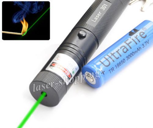 Astronomy Military High Power GREEN Beam Lazer Laser Pointer Pen+Battery #3N
