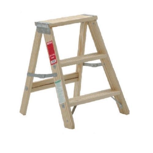24&#034; Mini 2 Step Wood Ladder / Stool