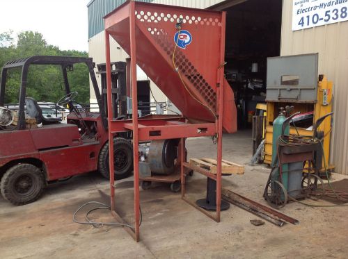 Used cp manufacturing can blower with holding bin for sale