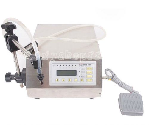 Digital control pump drink water liquid filling machine gfk-160 5-3500ml for sale