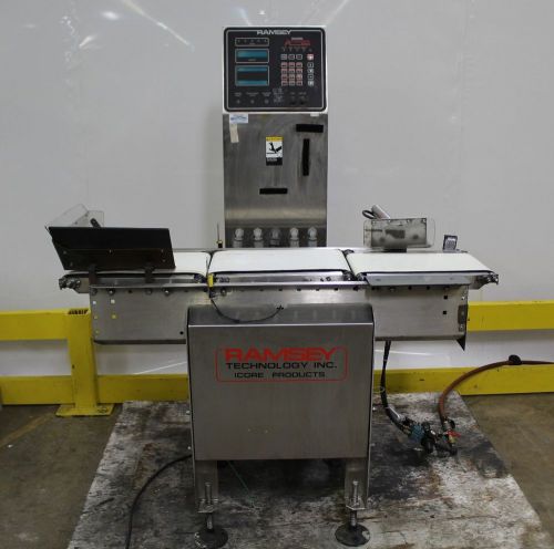 Ramsey icore autocheck 8000 in-motion conveyor checkweigher 120v 120 v volt 1ph for sale