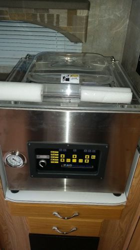 Pac cv151 med validatable vacuum chamber sealer for sale