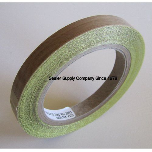 CS Hyde Conformable PTFE 6 mil Tape Silicone Adhesive Brown 3/4 inch x 10 yds