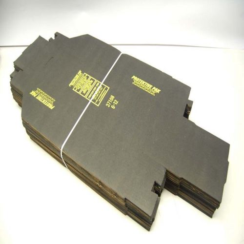 NEW 25 Protektive Pak ESD 37108 Cardboard Open Bin Boxes 6&#034;W x 18&#034;D x 4-1/2&#034;H