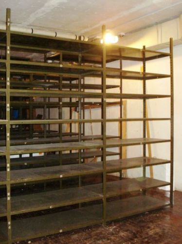 Military grade heavy duty industrial metal shelving for sale