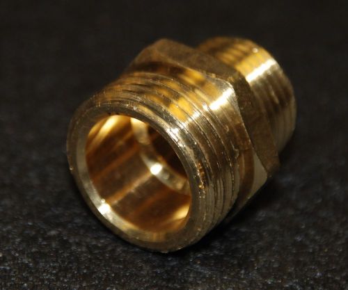 Brass garden hose fitting 3/4&#034;gh x 1/2&#034; male pipe qty 25 for sale
