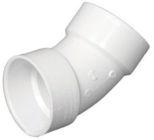 Charlotte pipe elbow pvc dwv 1-1/2 for sale