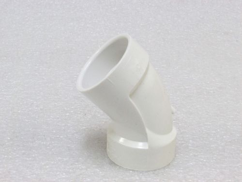 New charlotte pipe &amp; foundry pvc 1 1/2&#034; (1/8 bend) case of 100 # 321 for sale