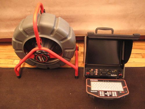 Ridgid Seesnake Mini &amp; CS1000 Monitor Color 196&#039; 512Khz New Style Counter CLEAN