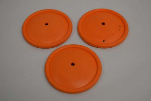Lot 3 new wilden 00-1010-58 3in orange diaphragm part pump d334978 for sale