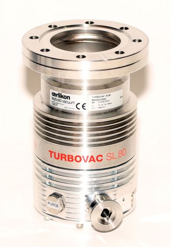 Oerlikon Leybold Turbovac SL 80 Turbo Vacuum Pump