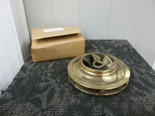 Carver brass bronze pump impeller 9&#034; military surplus marine water 002-5010e new for sale