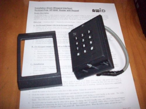 Awid sentinel - prox kp - 6840 reader with keypad for sale