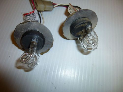 A PAIR OF Whelen S30HACP Replacement Strobe Clear Bulb  01-0463017-C0F