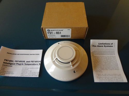 Brand New Notifier FST-851 addressable heat detector FREE SHIPPING !!!