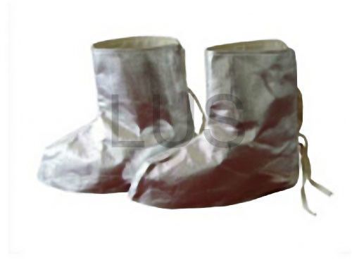 Reflective heat resistant aluminized shoes cover aluminum foil protection boot for sale