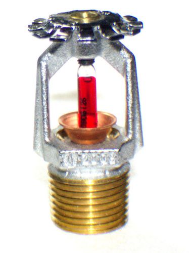 Tyco 1/2&#034; 155*F Standard ResponseChrome Pendent Fire Sprinkler Head K=5.6