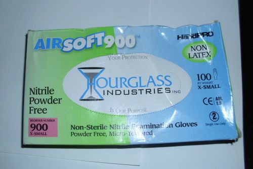 Non-Sterile Nitrile Examination Gloves X-Small Powder Free (100ct)