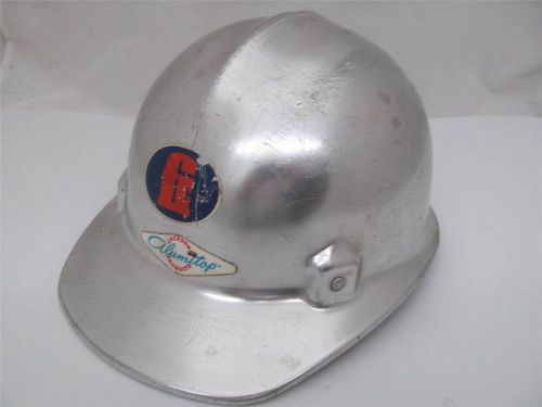 Vintage jackson products alumitop safety helmet adjustable size aluminum for sale