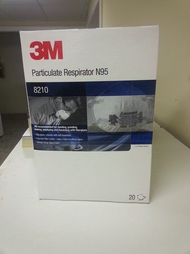 Box of 20 3M Particulate Respirator N95 Dust Mask