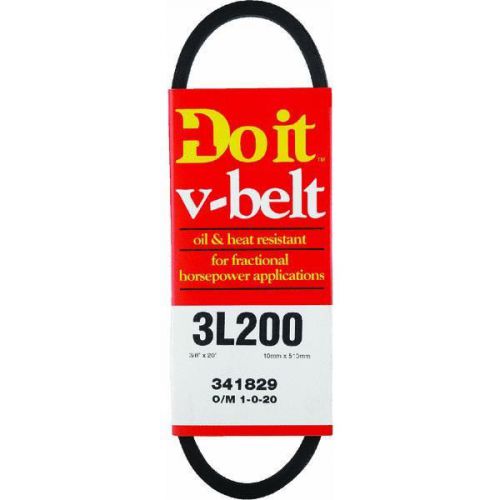 20x3/8 a pulley v-belt 3l200 for sale