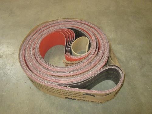 LOT OF 4 3M™ Cloth Belt 777F, 3 in x 264 - 50YF Part # 51144 81584