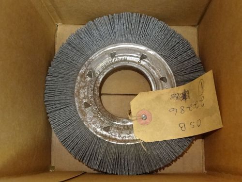 New osborn 6&#034; x 7/8&#034; x 2&#034; a.h. wide face atb wire wheel brush 22286 for sale