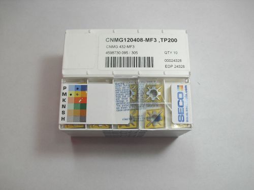 (100pcs) CNMG 432-MF3 TP200 SECO Insert