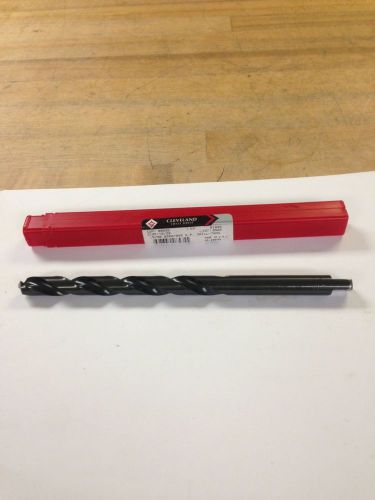 Cleveland twist drill#08535 15/32&#034; automotive taper length drill, tang shank new for sale