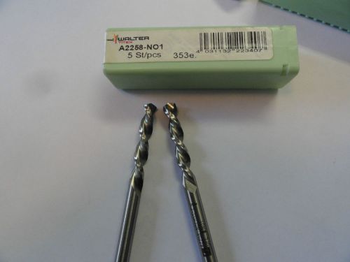 Titex #1 parabolic screw machine drill bits, a2258 for sale