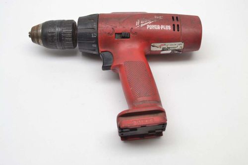 MILWAUKEE 0512-21 POWER-PLUS 1/2IN DRIVER 450RPM 14.4V-DC 1.7A AMP DRILL B389721