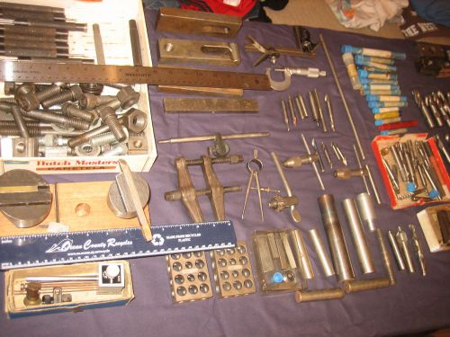 Metalworkers estate sale! lots of putnam end mills, micrometer, much much more for sale