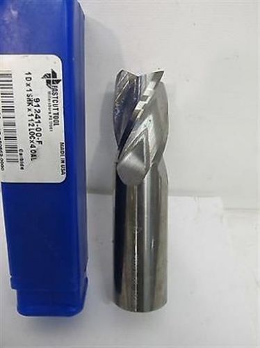 Fastcut Tool 91241, 1&#034; x 1&#034; x 1 1/2&#034; x 4&#034;, Solid Carbide End Mill - 91241-00-F