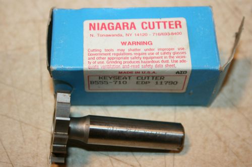 Niagara straight tooth hss shank-type keyseat cutter 1 1/4 x 7/32 11790 usa for sale