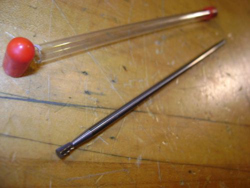 Ingersoll Carbide Reverse Cone Deburr 1/8&#034; Dia.5&#034; Long Shaft