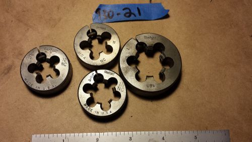 Assorted Blue Point Dies 9/16-12, 5/8-11, 3/4-10, 1-8, 1&#034; &amp; 2&#034;  USA  (930-21)
