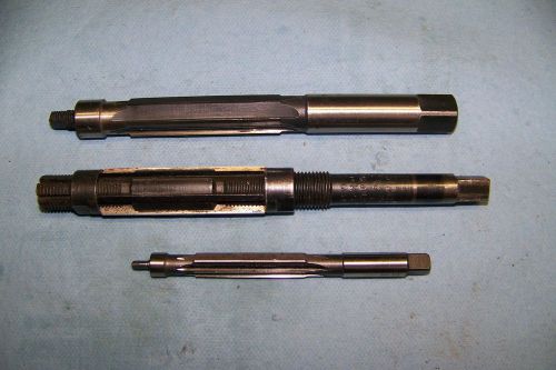 EXPANSION HAND  REAMERS, 3/8, 5/8, AND SIZE E (23/32 TO 25/32) MACH., TOOL &amp; DIE