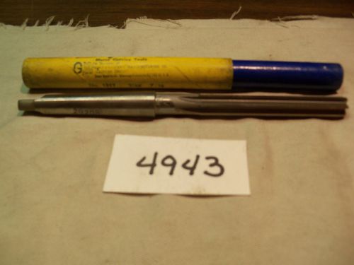 (#4943) New Machinist American Made 13/32 inch MT Shank Reamer