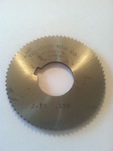 Used Milling cutter Slitting Saw 2-3/4 X .128  X 1 HS THURSTON