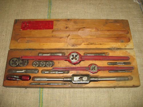 Vintage greenfield no 5529 ok screw plate tap and die set for sale