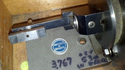 Brown &amp; sharpe radius dresser-wheel truing attachment #1714 for sale