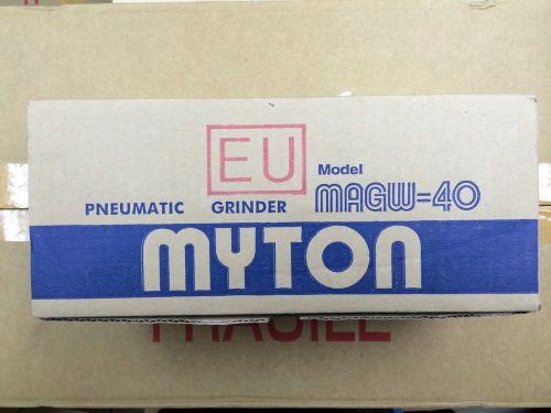 Nitto kohki air pneumatic 4” angle grinder magw-40 brand new made in japan for sale
