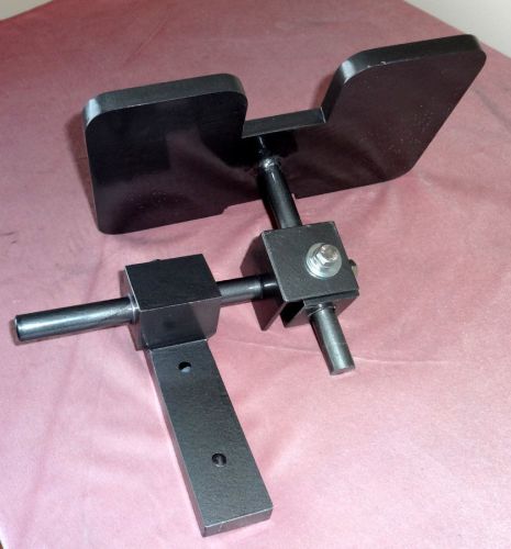 Knife making: work rest system for belt grinder contact wheel &amp; platen for sale