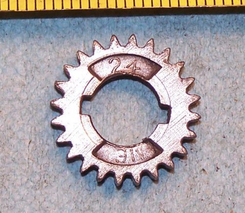 24 tooth atlas craftsman 6&#034; metal lathe thread changing gear for sale
