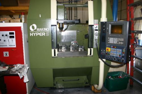 Makino hyper 5 cnc &#034;high speed&#034; vertical machining center for sale