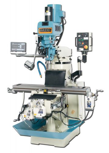 Milling machine, baileigh vm-949-1 (w/vises and tooling) immediate shipment for sale