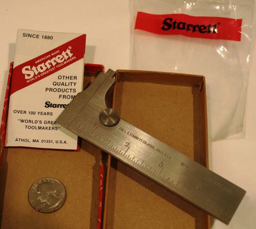 Vintage starrett 1025 5&#034; machinist stainless pocket slide caliper for sale